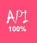 100% API
